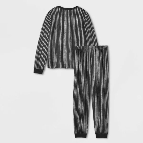 Adult Nightmare Before Christmas Pajamas JACK SKELLINGTON Size S M LXL Mask NWT - Picture 2 of 3